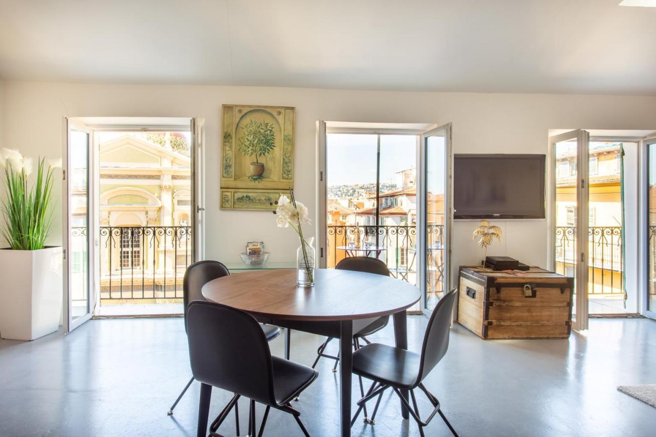 Ross 5- F2, Lumineux, Balcon, Loft, Clim, Vieux-Nice Eksteriør bilde