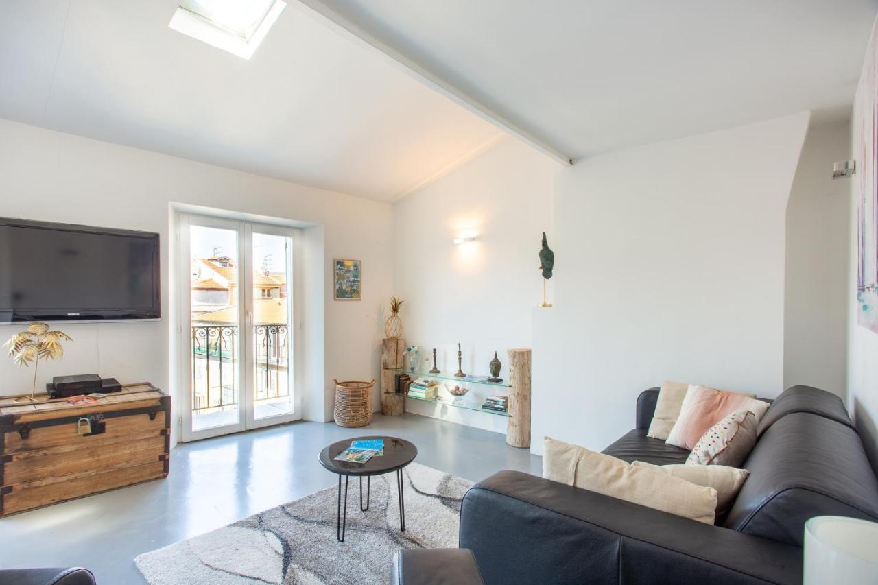 Ross 5- F2, Lumineux, Balcon, Loft, Clim, Vieux-Nice Eksteriør bilde