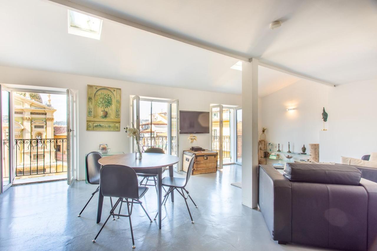 Ross 5- F2, Lumineux, Balcon, Loft, Clim, Vieux-Nice Eksteriør bilde